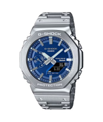 Casio G-Shock Navy Blue Steel Solar Bluetooth 2100 CasiOak GMB2100AD-2A des créatures d'habitude