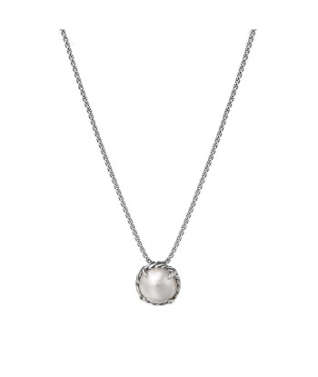 David Yurman Chatelaine Round 8MM Pendant Necklace la chaussure