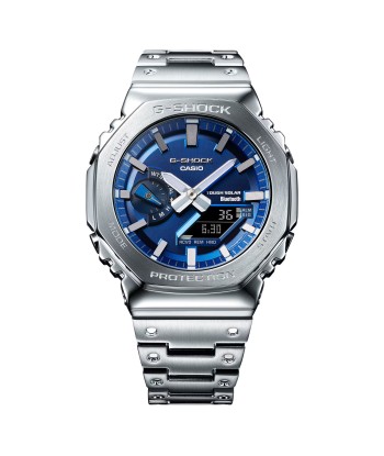 Casio G-Shock Navy Blue Steel Solar Bluetooth 2100 CasiOak GMB2100AD-2A des créatures d'habitude