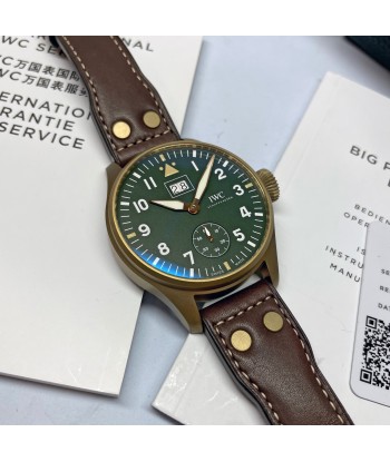 Pre-Owned IWC Spitfire Mission Accomplished Watch 46.2mm Green Bronze IW510506 le concept de la Pate a emporter 