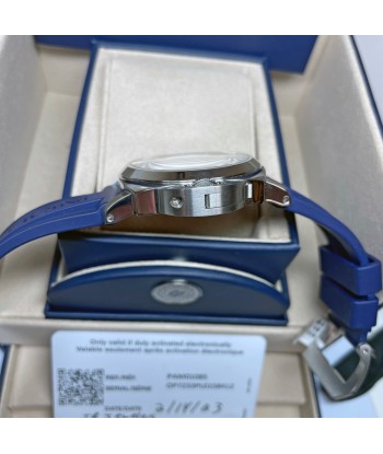 Pre-owned Panerai PAM01085 Blu Mare Blue Limited Steel Watch 44mm livraison gratuite