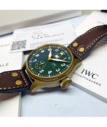 Pre-Owned IWC Spitfire Mission Accomplished Watch 46.2mm Green Bronze IW510506 le concept de la Pate a emporter 