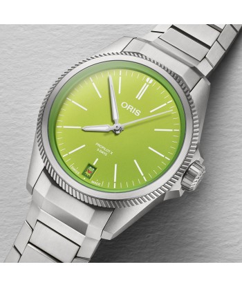 Pre-owned Oris ProPilot X Kermit Frog Muppets Calibre 400 Titanium Green Dial Watch 39mm les ctes