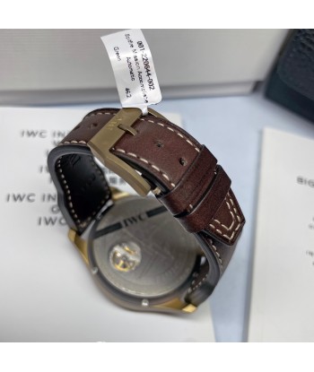 Pre-Owned IWC Spitfire Mission Accomplished Watch 46.2mm Green Bronze IW510506 le concept de la Pate a emporter 