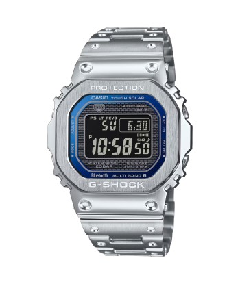 CASIO G-SHOCK GMWB5000D-2Bluetooth Navy Blue Full Metal Solar Square Watch Steel en ligne des produits 