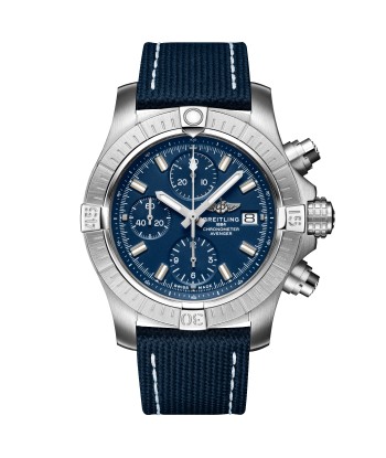 Pre-Owned Breitling Avenger Chronograph 43mm Blue Watch A13385101C1X2 les muscles