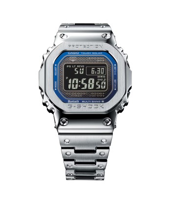 CASIO G-SHOCK GMWB5000D-2Bluetooth Navy Blue Full Metal Solar Square Watch Steel en ligne des produits 