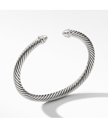 David Yurman 5MM Cable Classics Bracelet with Diamonds store