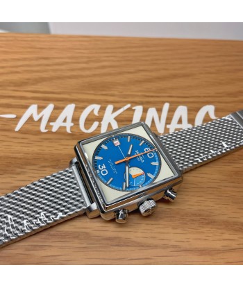 Shinola 40MM Mackinac Bermuda Blue Yacht Timer Square Watch Limited Edition S0120267029 votre restaurant rapide dans 