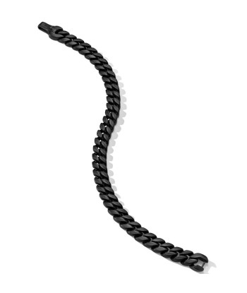 David Yurman Gents Curb Chain Bracelet in Black Titanium, 8mm vente chaude votre 