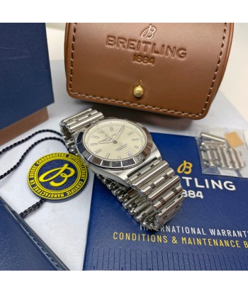 Pre-Owned Breitling Chronomat Automatic 36mm Women's Watch A10380101A3A1 Comparez et commandez 