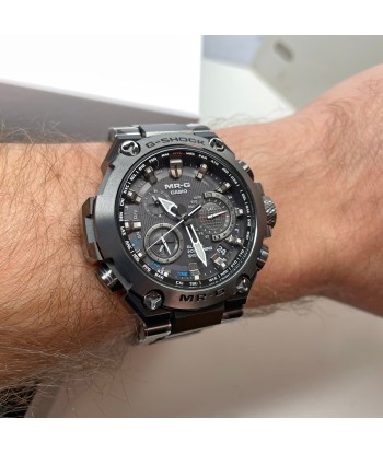 Casio G-Shock MR-G GPS Black Titanium Limited Edition Watch MRGG1000B-1A Fin de série