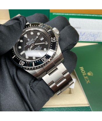 Pre-Owned Rolex Sea Dweller DeepSea Oyster Steel 44mm Black Watch 126660 de France