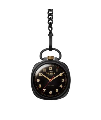 Shinola The Elijah McCoy Mechanic Pocket Watch 45mm Limited Edition les ligaments