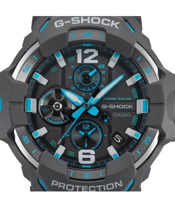 CASIO G-SHOCK GRB300-8A2Gravity Master Grey Blue Bluetooth Pilot Watch en ligne des produits 