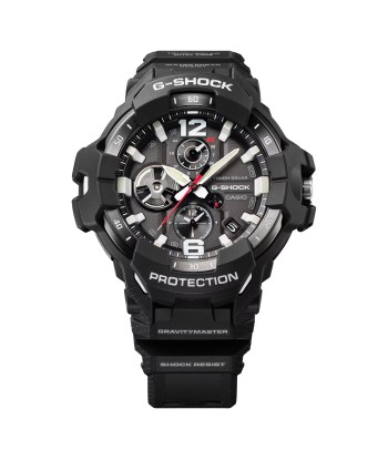 CASIO G-SHOCK GRB300-1A4 Gravity Master Black Solar Bluetooth Pilot Watch destockage