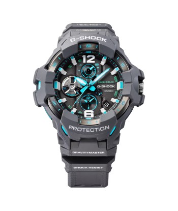 CASIO G-SHOCK GRB300-8A2Gravity Master Grey Blue Bluetooth Pilot Watch en ligne des produits 