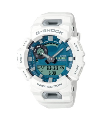 Casio G-Shock StepTracker Analog-Digital Blue White Watch GBA900CB-7A Jusqu'à 80% De Réduction