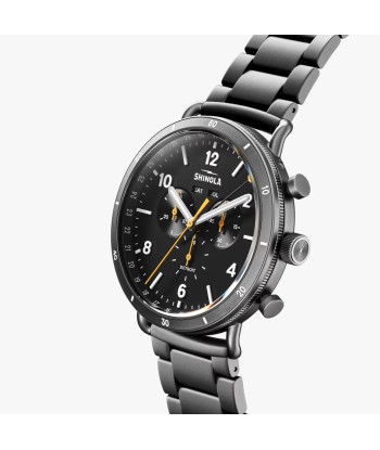 Shinola 45MM Canfield Sport Gunmetal 45mm Watch S0120224031 store