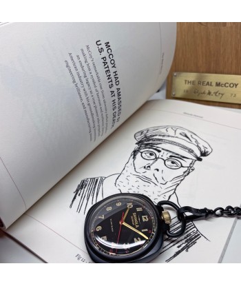 Shinola The Elijah McCoy Mechanic Pocket Watch 45mm Limited Edition les ligaments