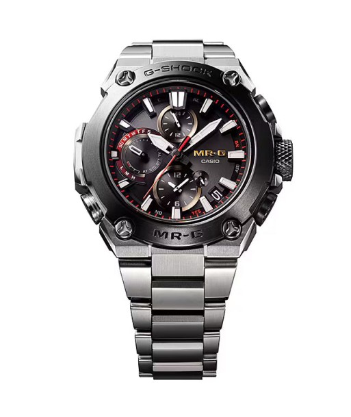 Casio G-Shock MR-G GPS Black Titanium Mid-Size Solar Bluetooth Watch MRGB1000D-1A plus qu'un jeu 