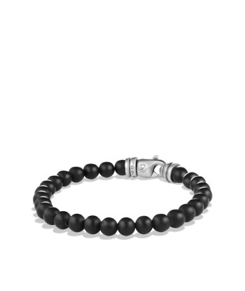 Men's Spiritual Beads Bracelet with Black Onyx 6MM de l' environnement