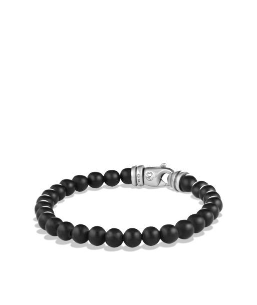 Men's Spiritual Beads Bracelet with Black Onyx 6MM de l' environnement