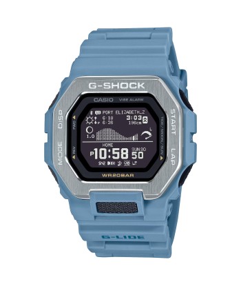 Casio G-SHOCK G-LIDE GBX100-2A Blue Neutral Surf Surfer Men's Tide Watch Paris Déstockage Promo