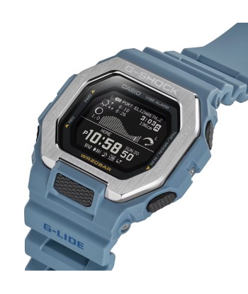 Casio G-SHOCK G-LIDE GBX100-2A Blue Neutral Surf Surfer Men's Tide Watch Paris Déstockage Promo