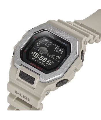 Casio G-SHOCK G-LIDE GBX100-8 Neutral Sand Surf Surfer Men's Tide Watch Dans la société mordern