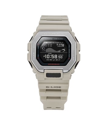 Casio G-SHOCK G-LIDE GBX100-8 Neutral Sand Surf Surfer Men's Tide Watch Dans la société mordern