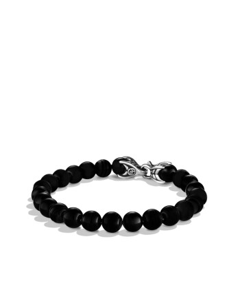 Men's Spiritual Beads Bracelet with Black Onyx 8MM Les magasins à Paris