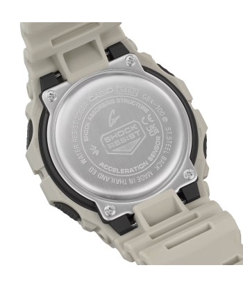 Casio G-SHOCK G-LIDE GBX100-8 Neutral Sand Surf Surfer Men's Tide Watch Dans la société mordern