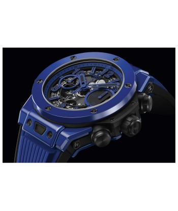 Pre-Owned Hublot Blue Magic Big Bang Unico Chronograph 42mm Ceramic Watch Economisez 