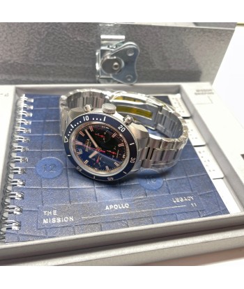 Shinola Mooncraft Monster Apollo 11 Sea Blue Chrono 43mm Watch Limited Comparez plus de prix