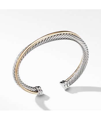 David Yurman Crossover Cuff with Gold 5MM de la marque