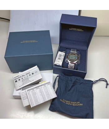 Casio Casiotron 50th Anniversary Bluetooth Solar Watch TRN50SS-2A Blue Gold outlet