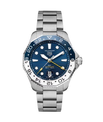 Pre-owned TAG Heuer Automatic 300 GMT Blue White Watch WBP2010.BA0632 Voir les baskets