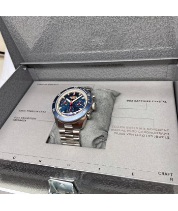 Shinola Mooncraft Monster Apollo 11 Sea Blue Chrono 43mm Watch Limited Comparez plus de prix