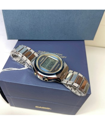 Casio Casiotron 50th Anniversary Bluetooth Solar Watch TRN50SS-2A Blue Gold outlet