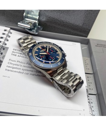 Shinola Mooncraft Monster Apollo 11 Sea Blue Chrono 43mm Watch Limited Comparez plus de prix