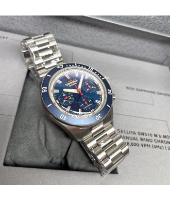 Shinola Mooncraft Monster Apollo 11 Sea Blue Chrono 43mm Watch Limited Comparez plus de prix