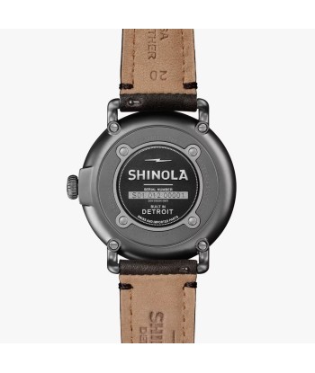 Shinola 41MM Runwell Brown Oak Leaf Camo Watch S0120291083 français