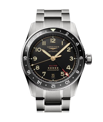 Longines Spirit Zulu Time Titanium GMT L3.802.1.53.6 39.00mm Dans la société mordern