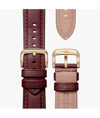 Shinola 47MM Runwell Oxblood Maroon Red Watch S0120291088 À commander