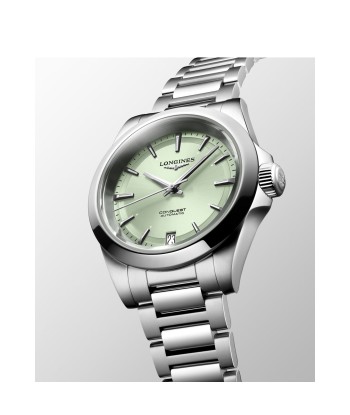 Longines Conquest Green Women's Watch L3.430.4.02.6 34mm Voir les baskets