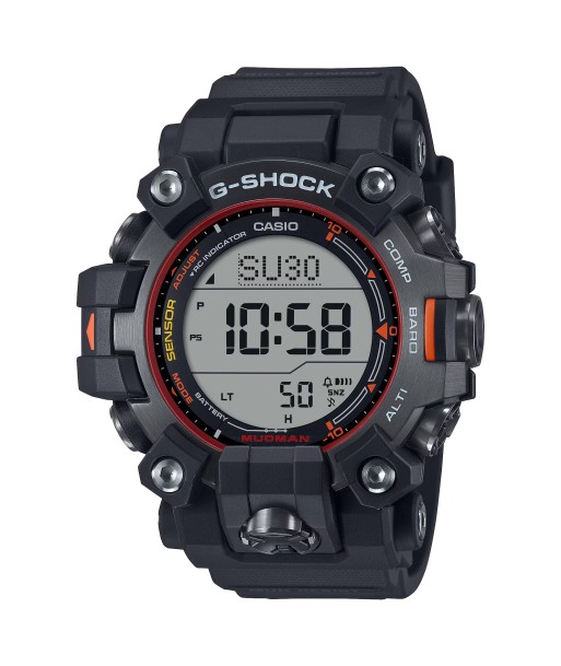 CASIO G-Shock GW9500MEC-1 Emergency Colors Red Orange Mudman Triple Sensor Venez découvrir notre 