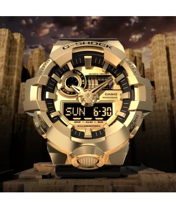 CASIO G-SHOCK GM700-9A Gold G-Steel Watch 2024