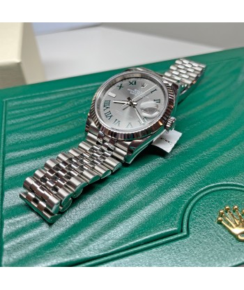 Pre-owned Rolex Oystersteel Datejust 36mm Wimbledon Steel Watch 126234 votre restaurant rapide dans 