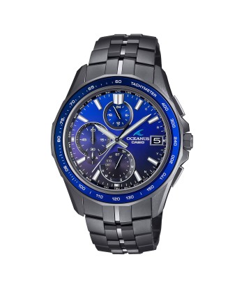 Casio Oceanus Manta Sapphire Blue Black OCWS7000B-2A Titanium Watch pas cher chine